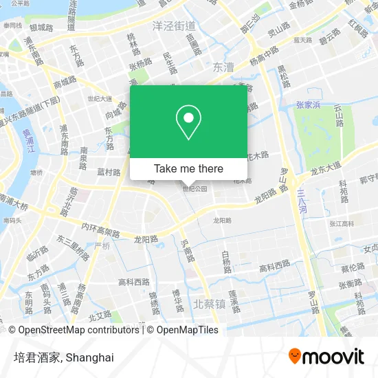 培君酒家 map