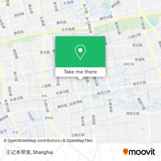 王记本帮菜 map