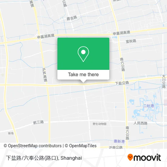 下盐路/六奉公路(路口) map