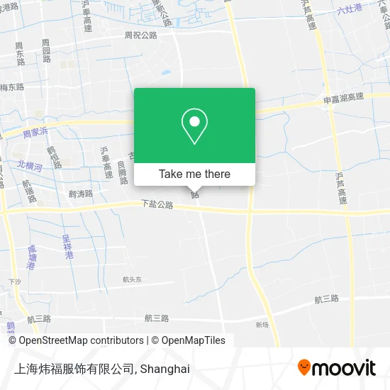 上海炜福服饰有限公司 map