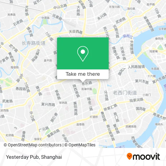 Yesterday Pub map