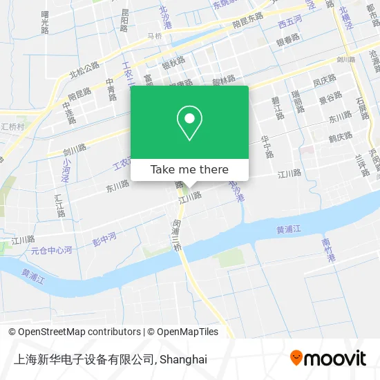 上海新华电子设备有限公司 map
