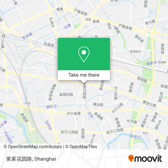 黄家花园路 map