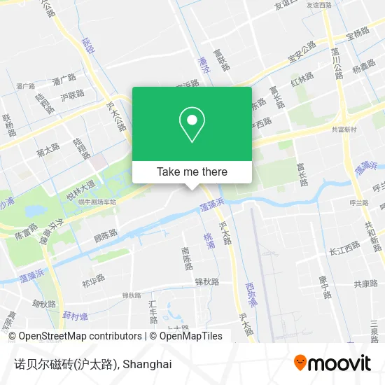 诺贝尔磁砖(沪太路) map