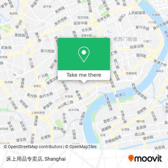 床上用品专卖店 map