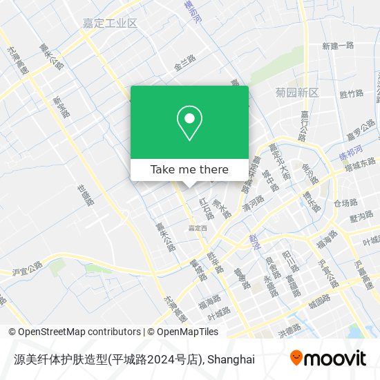 源美纤体护肤造型(平城路2024号店) map