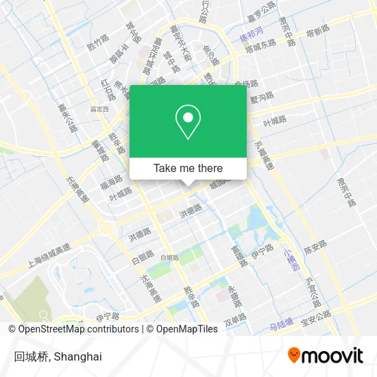 回城桥 map