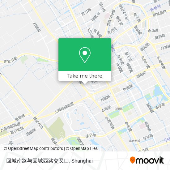 回城南路与回城西路交叉口 map