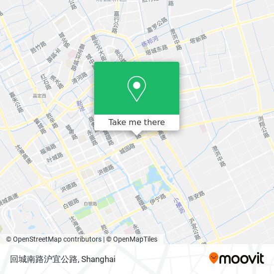 回城南路沪宜公路 map