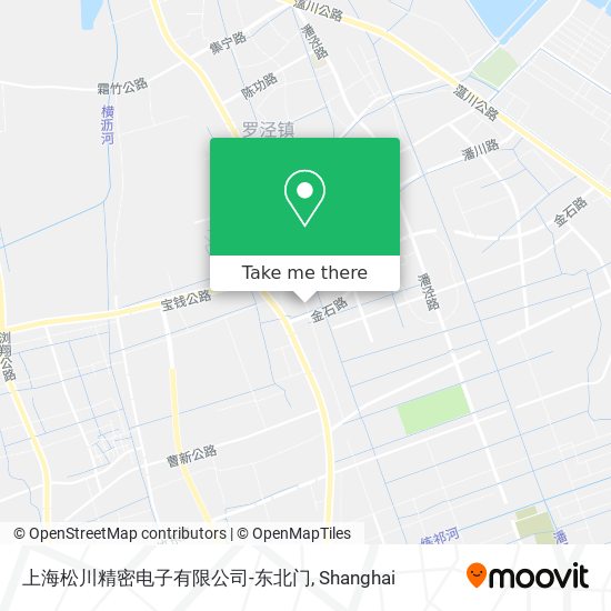 上海松川精密电子有限公司-东北门 map