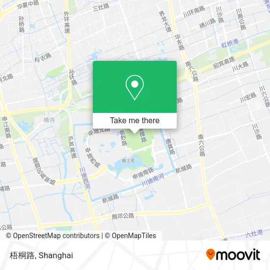 梧桐路 map