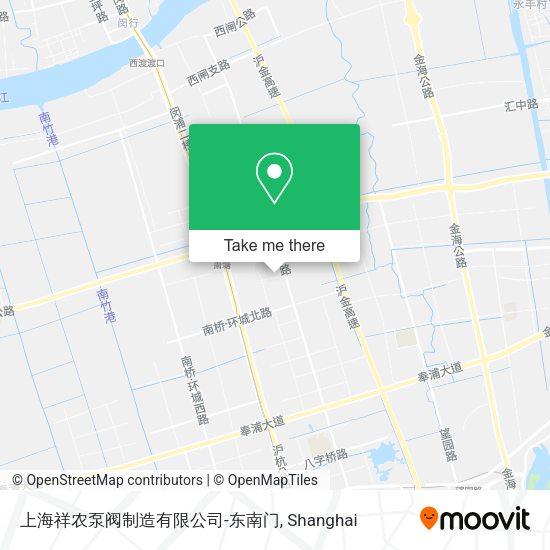 上海祥农泵阀制造有限公司-东南门 map