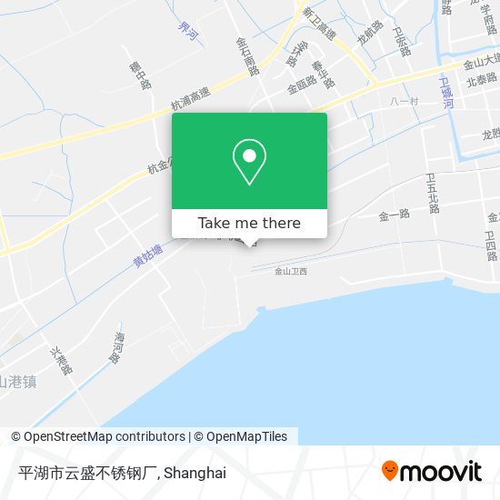 平湖市云盛不锈钢厂 map