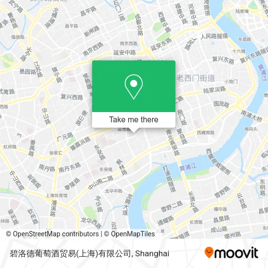 碧洛德葡萄酒贸易(上海)有限公司 map