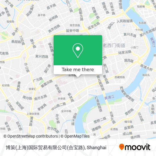博策(上海)国际贸易有限公司(合宝路) map