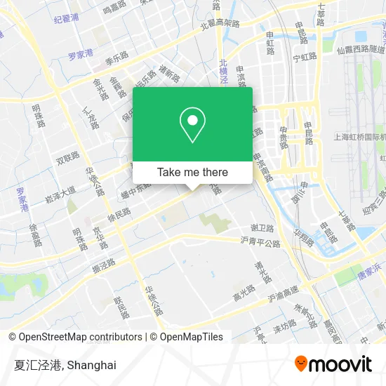夏汇泾港 map