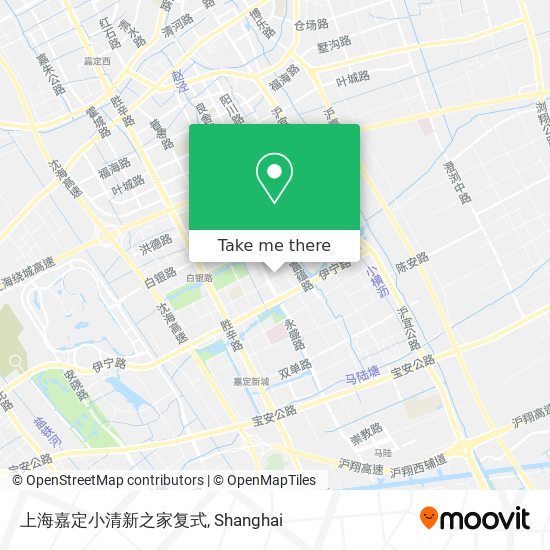 上海嘉定小清新之家复式 map