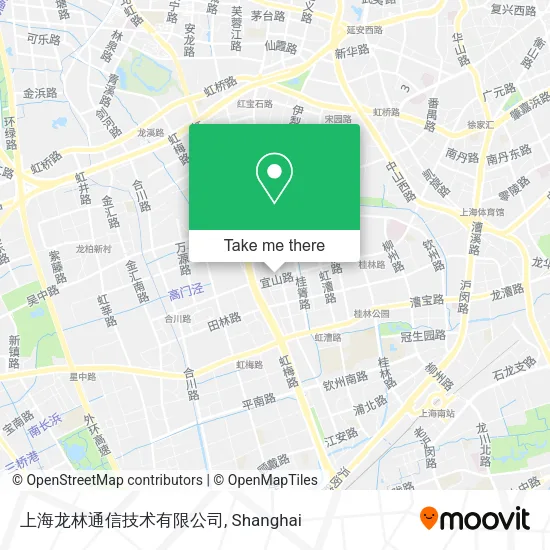 上海龙林通信技术有限公司 map