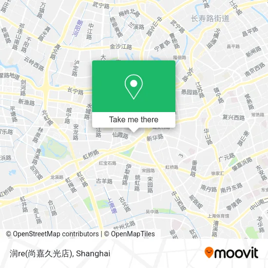 润re(尚嘉久光店) map