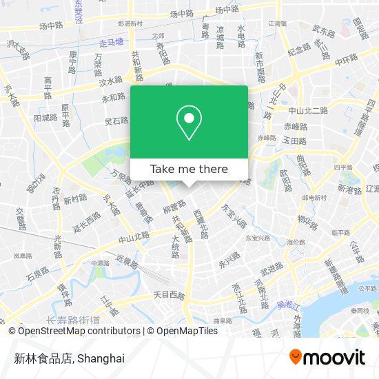 新林食品店 map