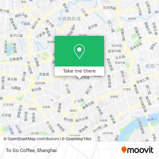 To Go Coffee map