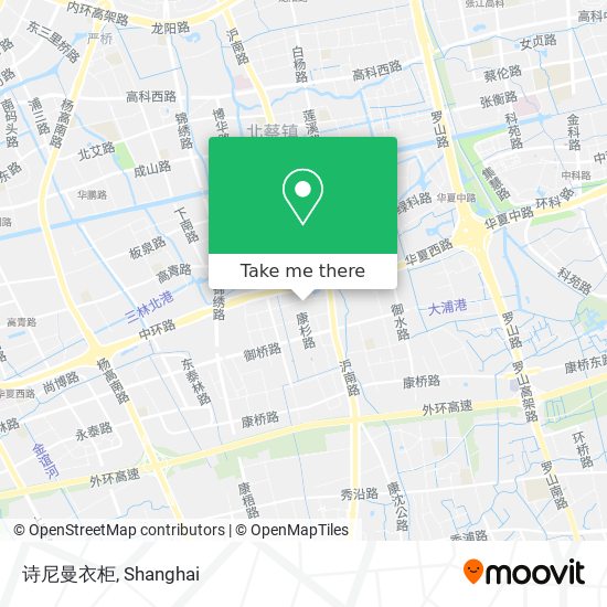 诗尼曼衣柜 map
