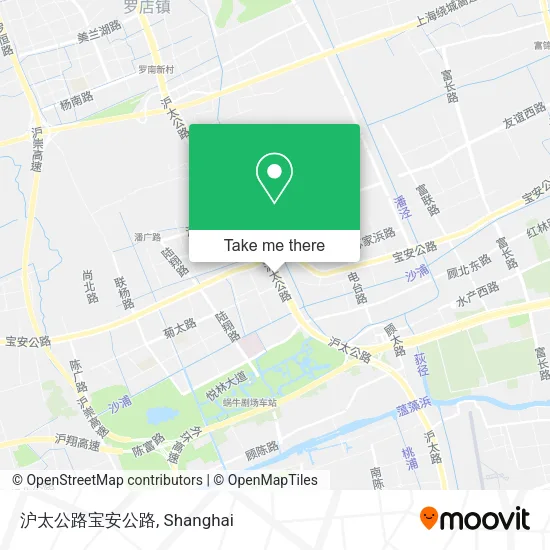 沪太公路宝安公路 map