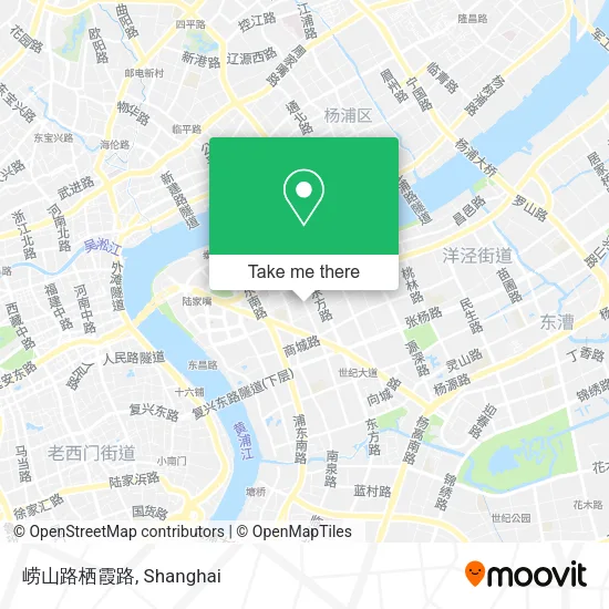 崂山路栖霞路 map