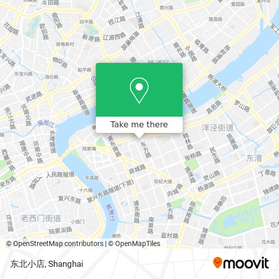 东北小店 map