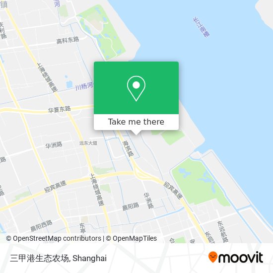 三甲港生态农场 map