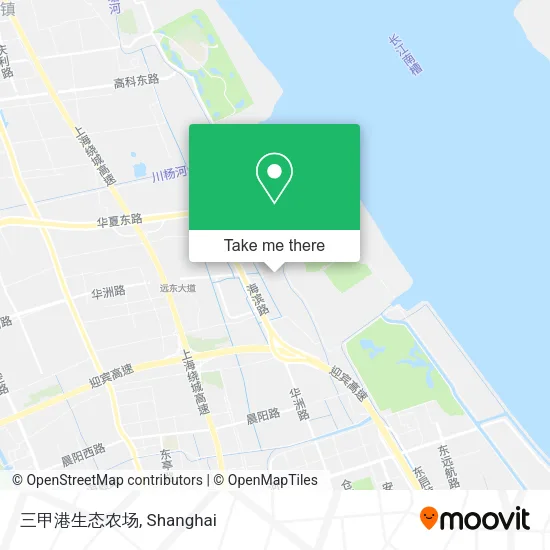 三甲港生态农场 map