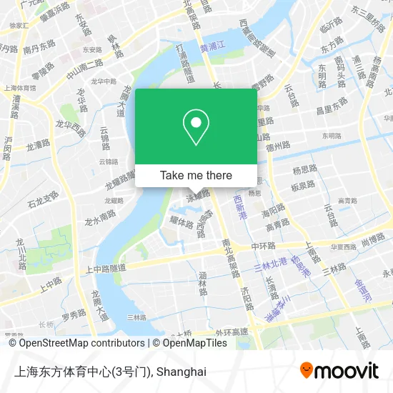 上海东方体育中心(3号门) map