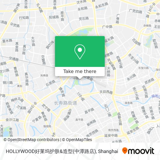 HOLLYWOOD好莱坞护肤&造型(中潭路店) map