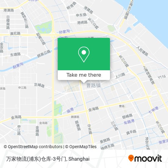万家物流(浦东)仓库-3号门 map