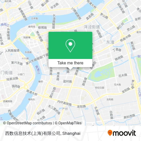 西数信息技术(上海)有限公司 map