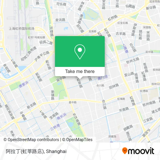 阿拉丁(虹莘路店) map