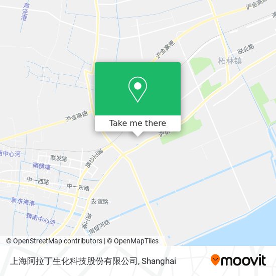 上海阿拉丁生化科技股份有限公司 map