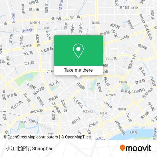 小江北蟹行 map