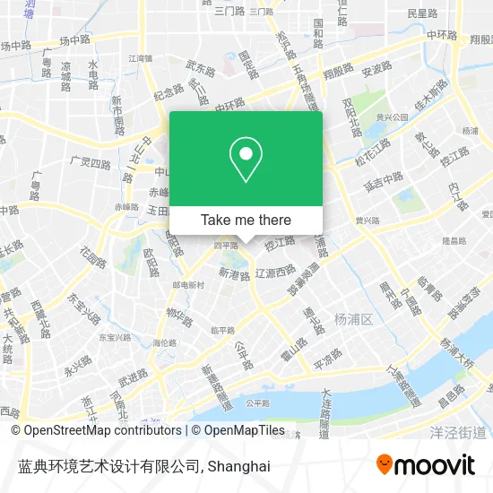 蓝典环境艺术设计有限公司 map