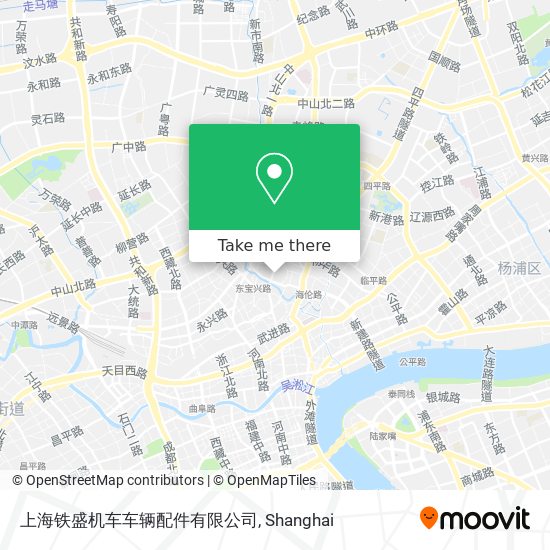 上海铁盛机车车辆配件有限公司 map