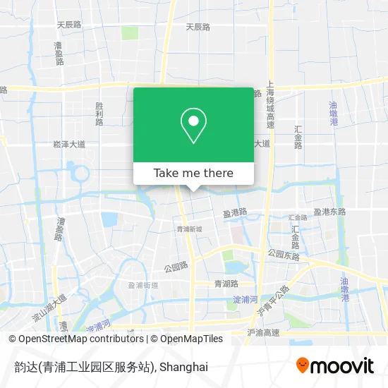 韵达(青浦工业园区服务站) map