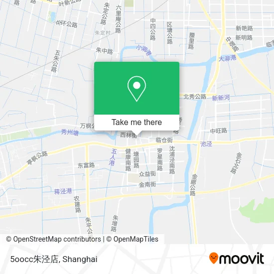 5oocc朱泾店 map