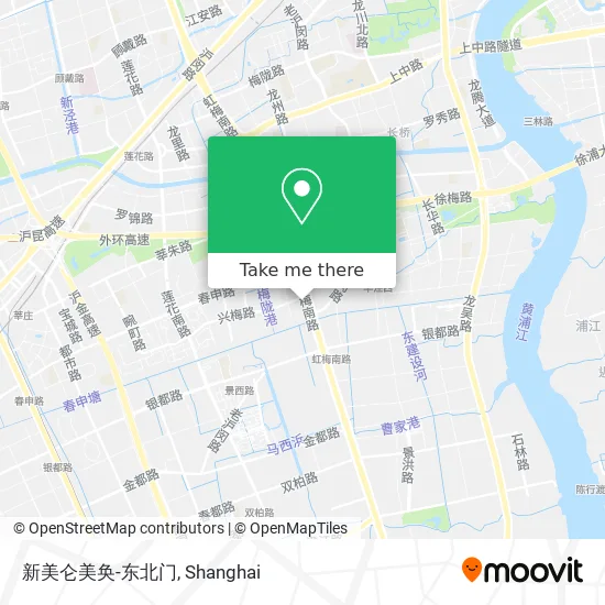 新美仑美奂-东北门 map