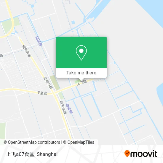 上飞a07食堂 map