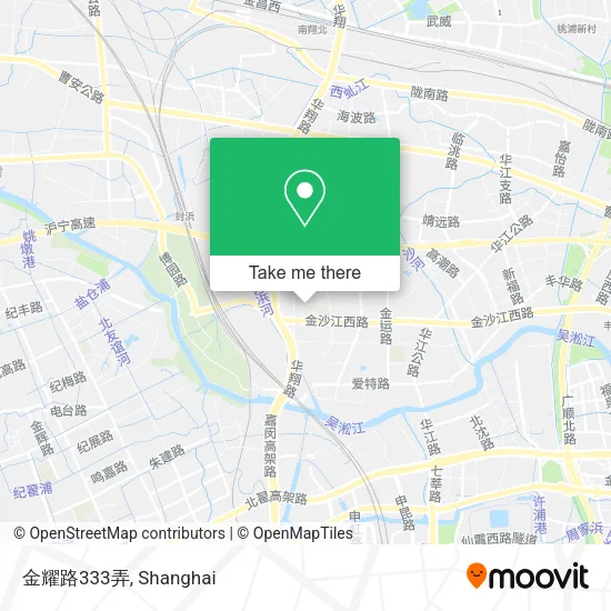 金耀路333弄 map