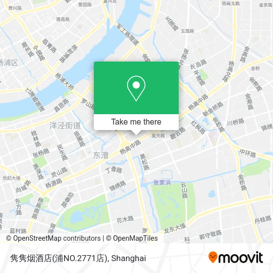 隽隽烟酒店(浦NO.2771店) map