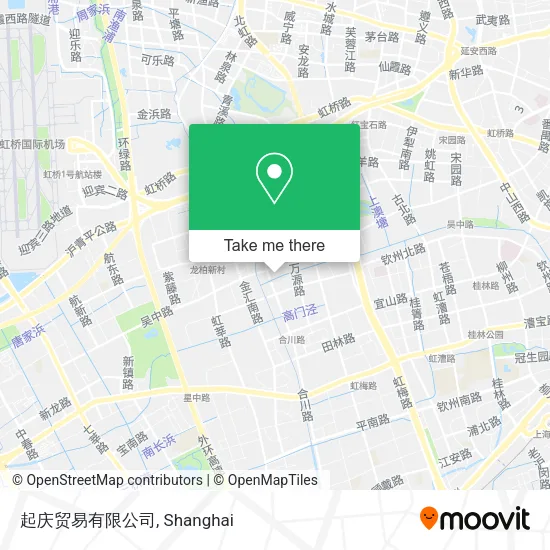 起庆贸易有限公司 map