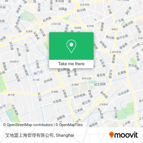 艾地盟上海管理有限公司 map