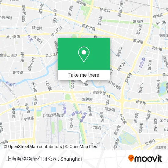 上海海格物流有限公司 map