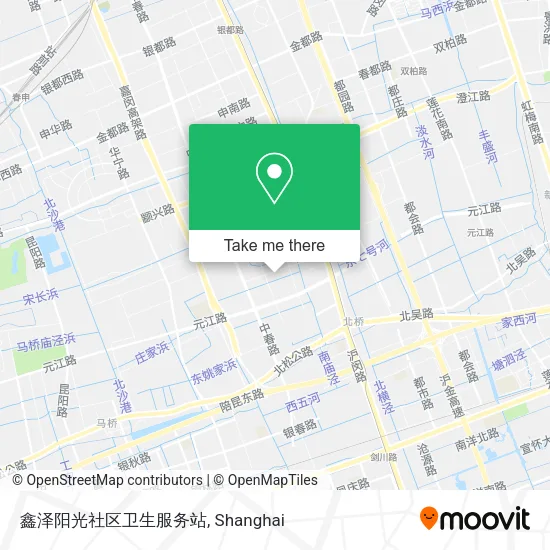 鑫泽阳光社区卫生服务站 map